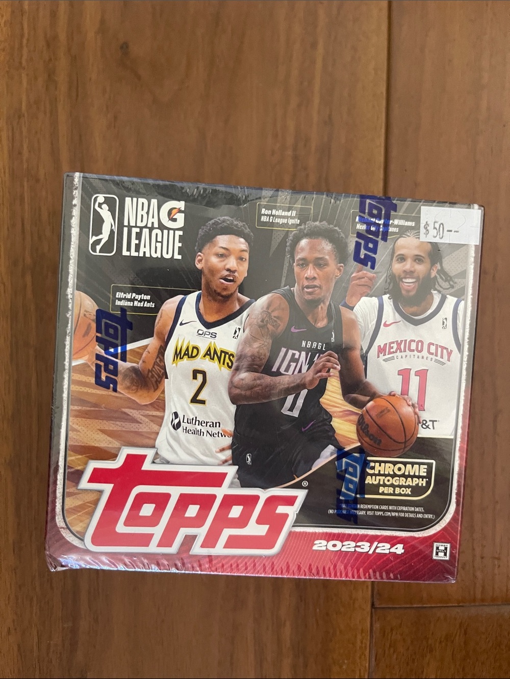 Topps NBA G League Box - Red, White, Black